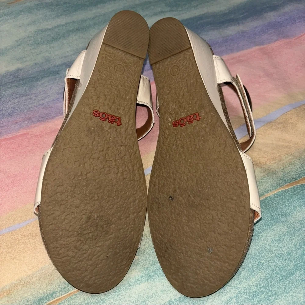 Taos Carousel 2-Strap Wedge Sandals women’s size EU 41 / US 10 - 10.5